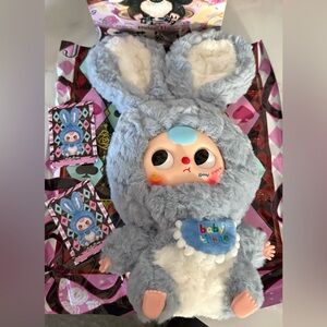 Baby Three Lily Rabbit Town V1 CONFIRMED Blue Bunny